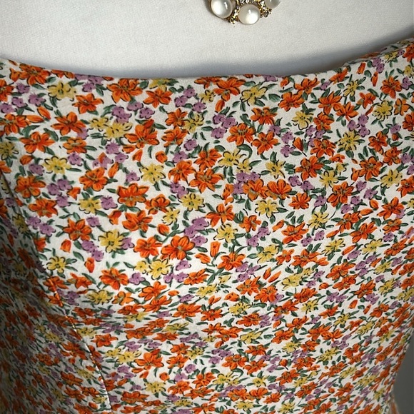 WDStyle Women’s Strappy Sleeveless Backless Floral Midi Sundress - Picture 12 of 14